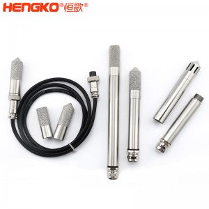 HT606變送一體溫濕度探頭_316L不銹鋼透氣糧倉(cāng)谷堆長(zhǎng)桿溫濕度探頭