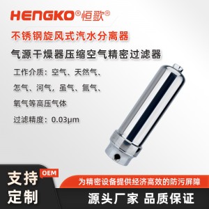 高精度高壓氣體過濾器_壓縮氣體納米過濾器「國產替代」