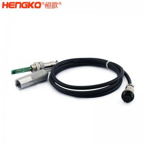 恒歌直銷不銹鋼RHT-H20-B平頭溫濕度傳感器探頭帶電線,用于農(nóng)業(yè)大棚
