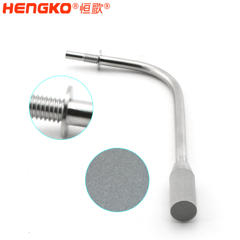 恒歌食品級316L不銹鋼富氫水氣泡石擴散器耐壓流通速度快不掉渣,用于高濃度氫氣發生器設備 Featured Image
