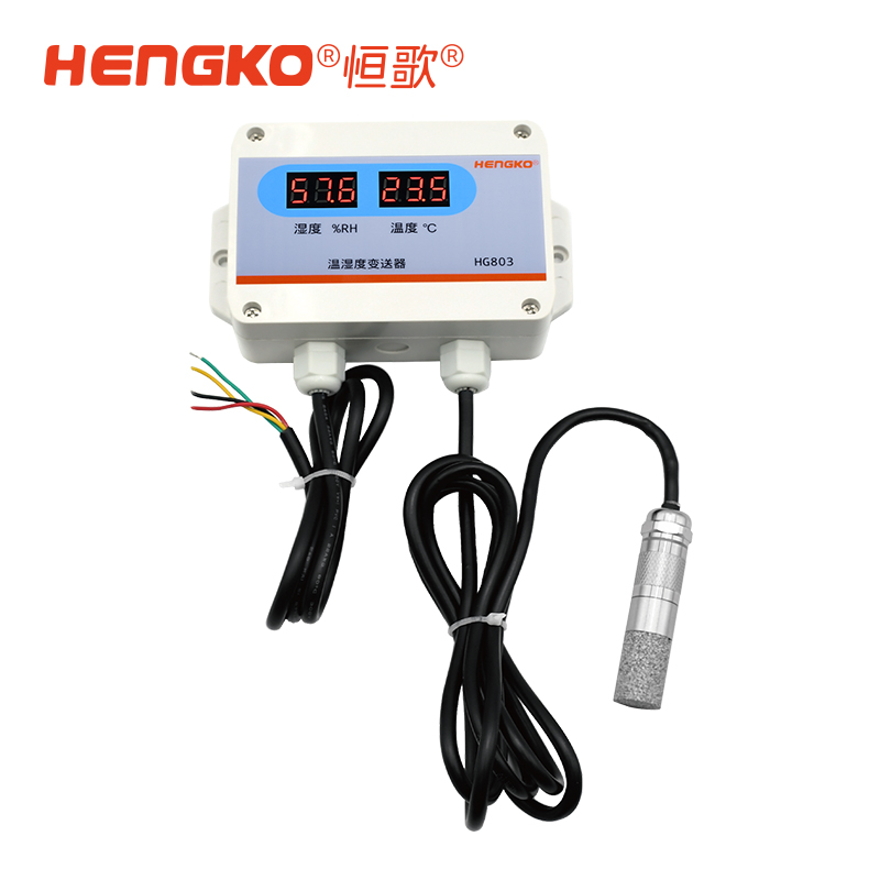 HG803壁掛式防水防爆精密溫濕度變送器_藥廠養(yǎng)殖場溫濕度測量儀 Featured Image