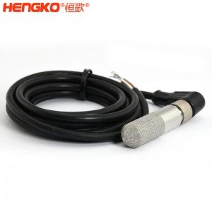 RHT系列高濕度雙防水土壤溫濕度傳感器探頭高靈敏高精度,用于溫室花園測量