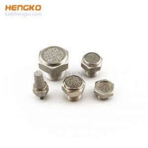 SSL標準 燒結不銹鋼氣動消聲器_連接板用于控制柜總成