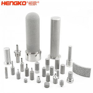 濾芯廠(chǎng)家生產(chǎn)多孔金屬不銹鋼粉末燒結(jié)濾芯過(guò)濾器透氣性好防塵,用于醫(yī)療器械