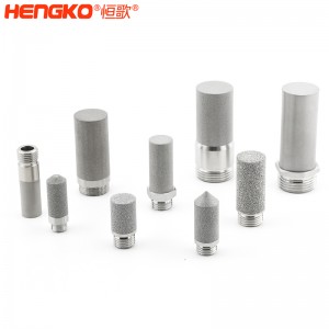 廠家來圖定制粉末燒結316L不銹鋼過濾器濾芯防塵耐腐蝕，用于化工制藥