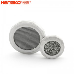 恒歌生產(chǎn)316L不銹鋼燒結(jié)濾芯耐高溫耐腐蝕醫(yī)用級無創(chuàng)呼吸機(jī)過濾器