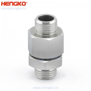 恒歌微納米級不銹鋼316內(nèi)聯(lián)過濾器0.2-120微米耐高溫耐腐蝕制藥工業(yè)可用,來圖定制