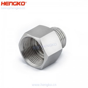 恒歌微納米級不銹鋼316內(nèi)聯(lián)過濾器0.2-120微米耐高溫耐腐蝕制藥工業(yè)可用,來圖定制