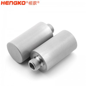 恒歌濾芯廠家定制生物化學(xué)不銹鋼多孔材料_力學(xué)性能好金屬多孔材料特點精度高