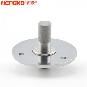 不銹鋼溫濕度探測(cè)器法蘭盤探頭外殼_透氣防水防爆用于氣象站測(cè)量