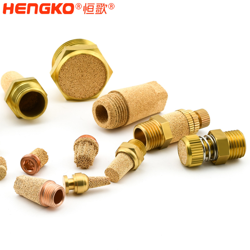 燒結銅消聲器的產(chǎn)品圖