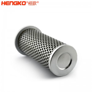 恒歌供應(yīng)不銹鋼燒結(jié)網(wǎng)過濾器_耐腐蝕耐高溫多層絲網(wǎng)高強度易清洗濾芯