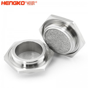 廠家定制生產(chǎn)呼吸機(jī)氧氣體阻流過濾器醫(yī)療級316L不銹鋼過濾器配件